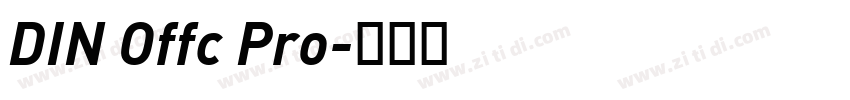DIN Offc Pro字体转换